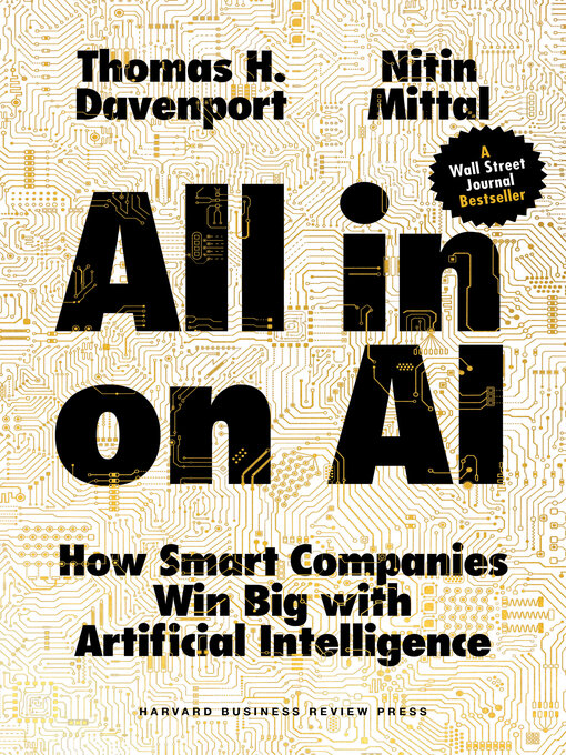 Book jacket for All in on AI : how smart companies win big with artificial intelligence